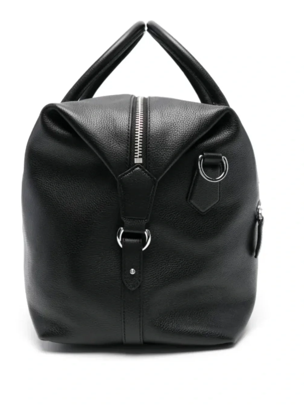 NWT Polo by Ralph Lauren Black Luxury Weekender Leather Duffle Bag MSRP $498